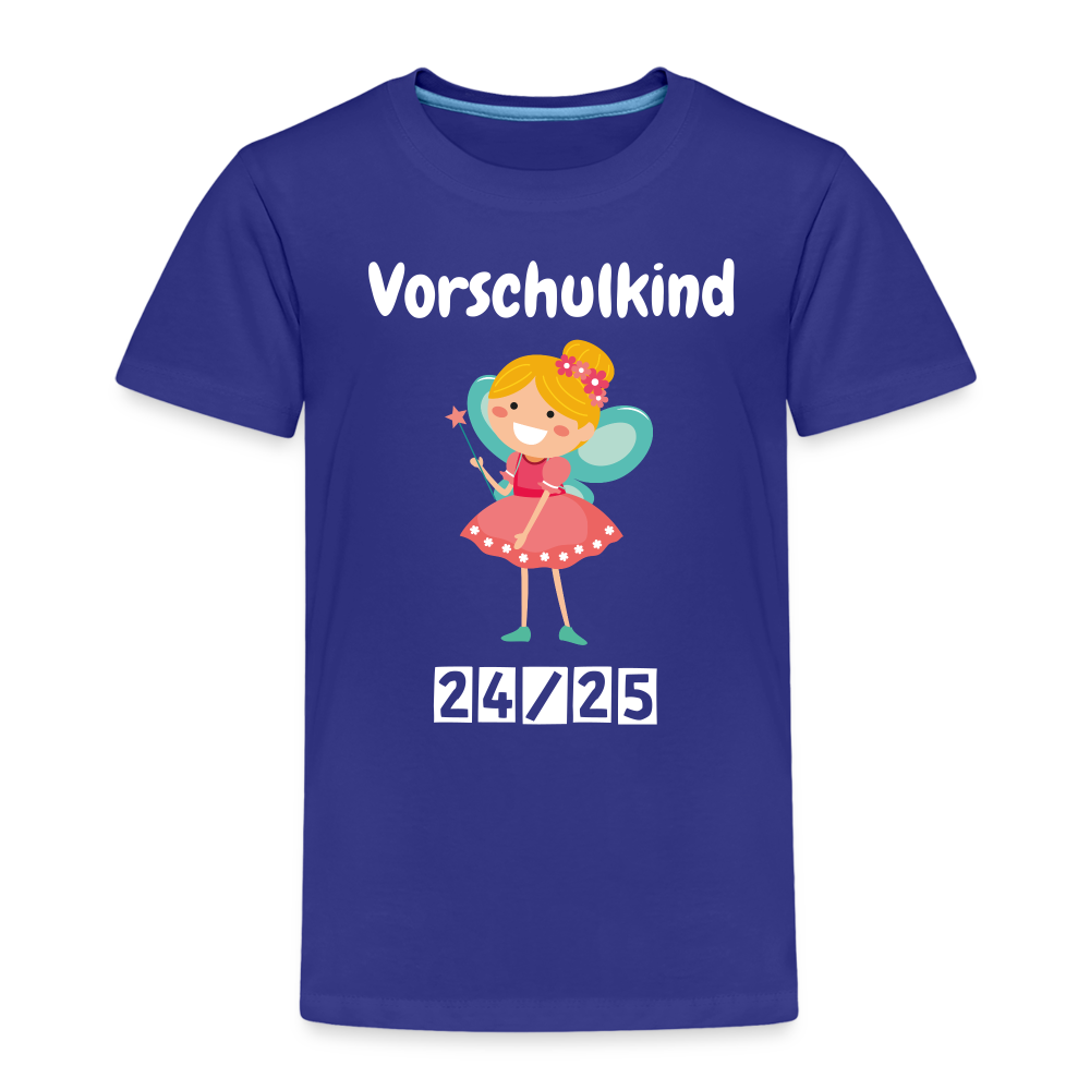 Kinder Premium T-Shirt - Vorschulkind Fee 24/25 - Königsblau