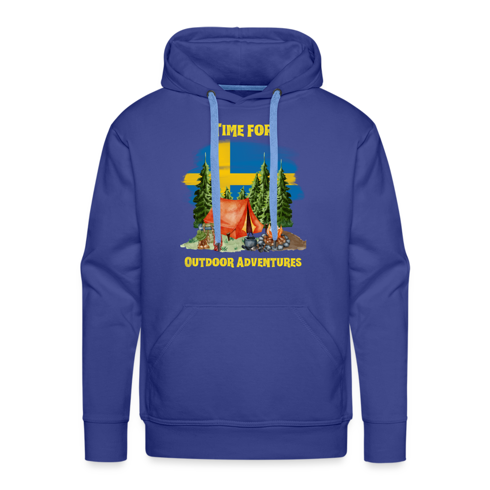 Männer Premium Hoodie  - Outdoor Adventure Schweden - Königsblau