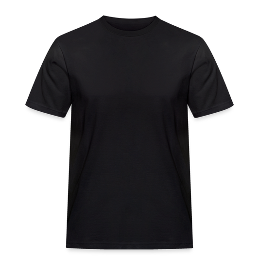 Männer Workwear T-Shirt - personalisierbar - Schwarz