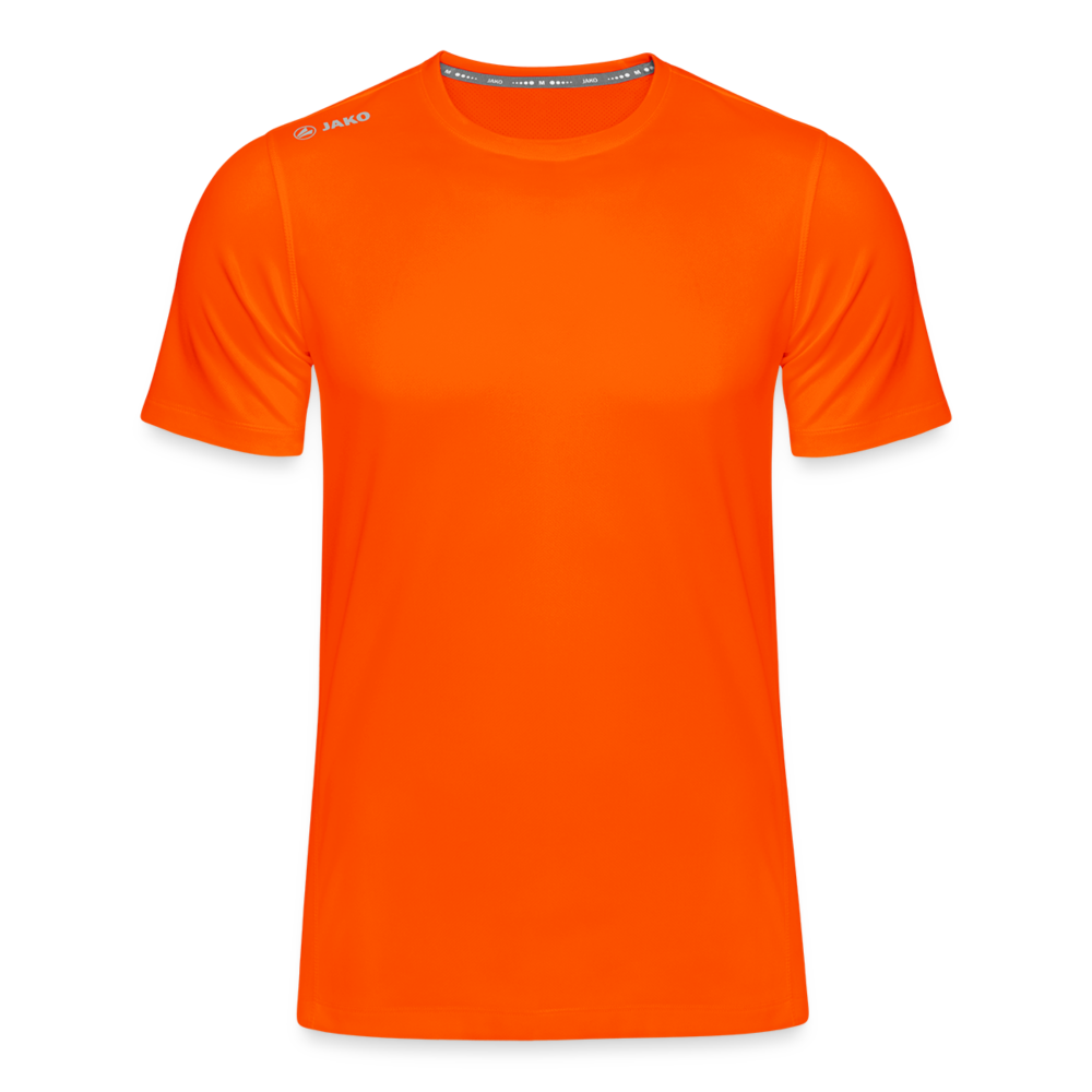 JAKO Männer T-Shirt Run 2.0 - personalisierbar - Neonorange