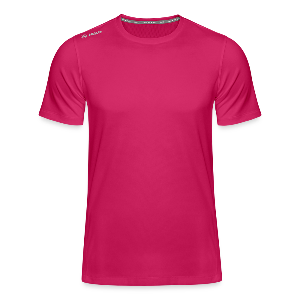 JAKO Männer T-Shirt Run 2.0 - personalisierbar - dunkles Pink