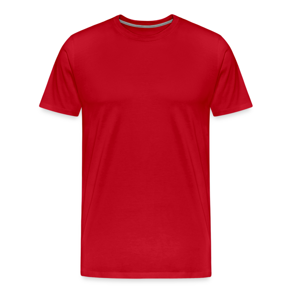 Männer Premium T-Shirt - personalisierbar - Rot