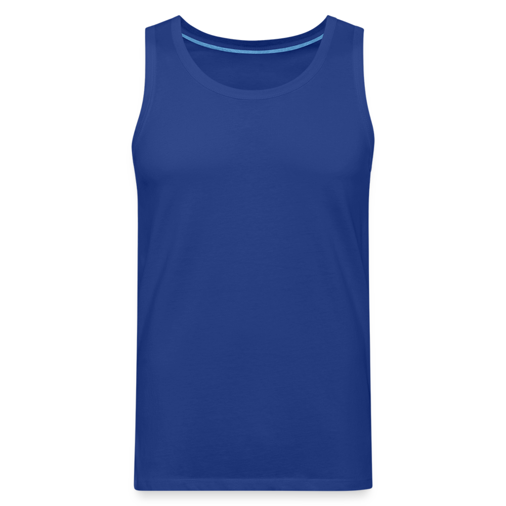 Männer Premium Tank Top - Personalisierbar - Königsblau