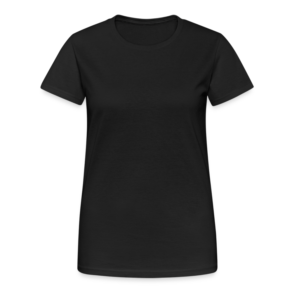 Frauen Gildan Heavy T-Shirt - personalisierbar - Schwarz