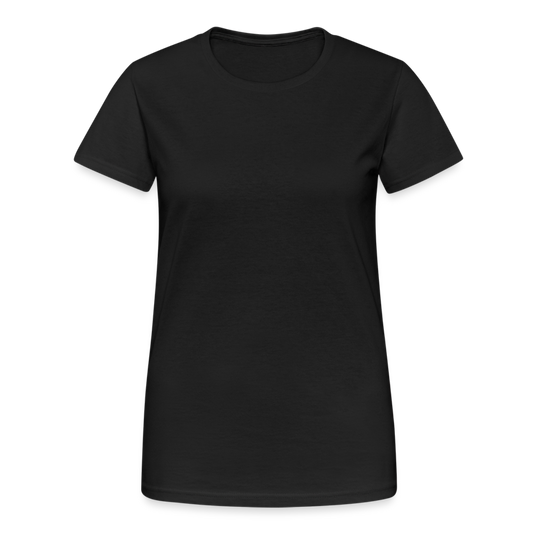 Frauen Gildan Heavy T-Shirt - personalisierbar - Schwarz