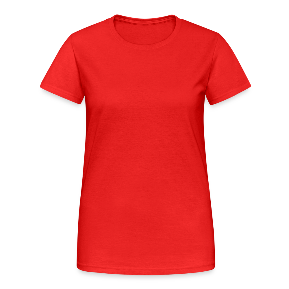 Frauen Gildan Heavy T-Shirt - personalisierbar - Rot