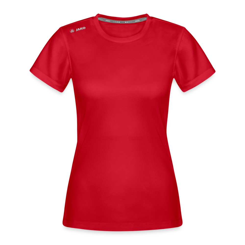 JAKO Frauen T-Shirt Run 2.0 - personalisierbar - Rot