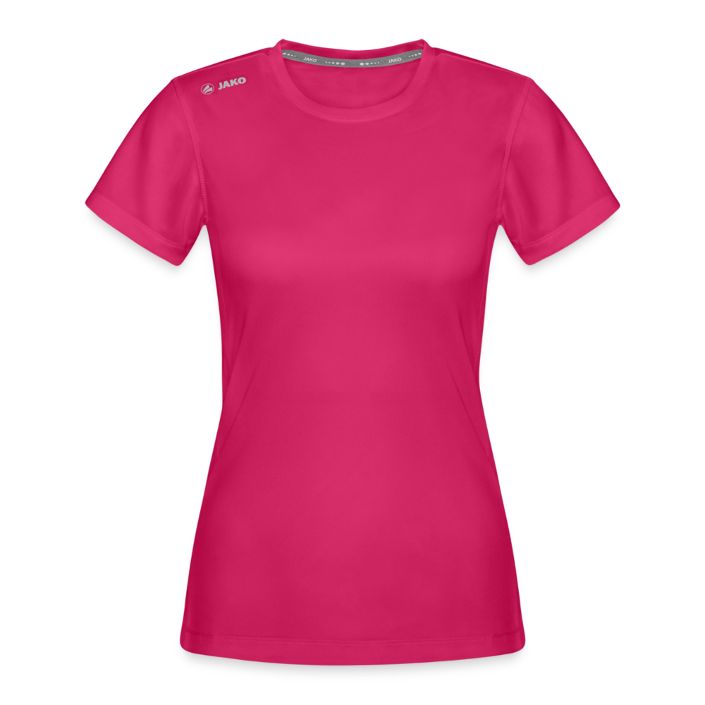 JAKO Frauen T-Shirt Run 2.0 - personalisierbar - dunkles Pink