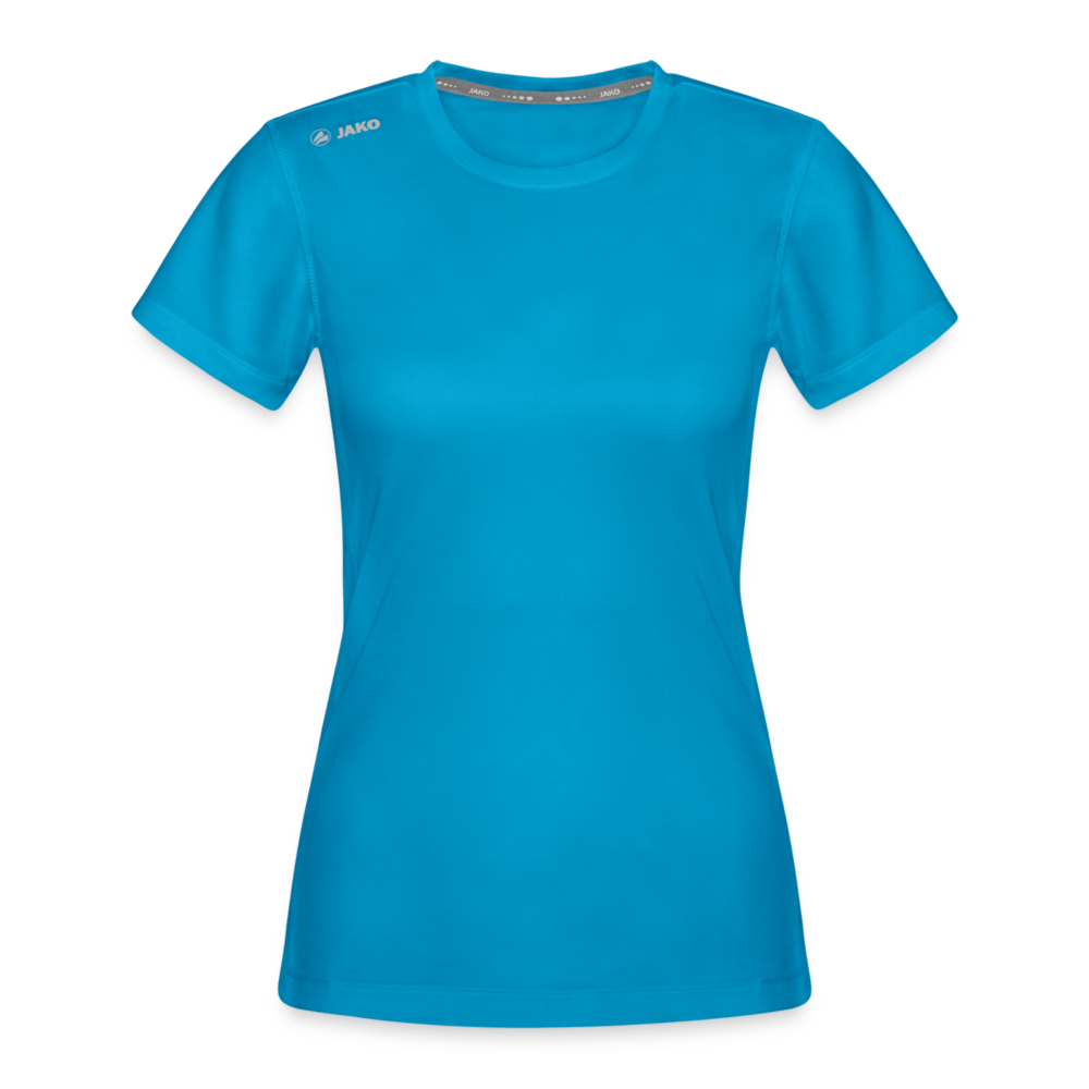 JAKO Frauen T-Shirt Run 2.0 - personalisierbar - Saphirblau