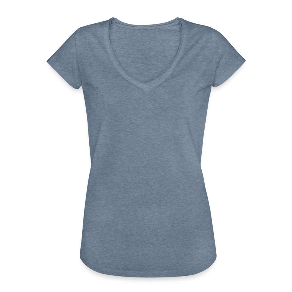 Frauen Vintage T-Shirt - personalisierbar - Vintage Denim