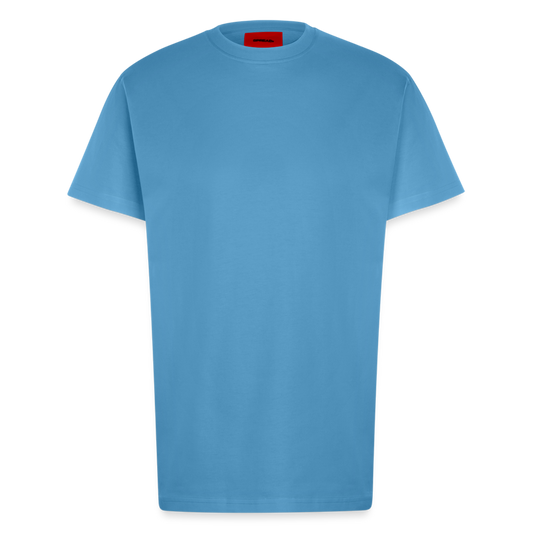 Organic Fitted T-Shirt Made in EU - personalisierbar -  Sol Blue