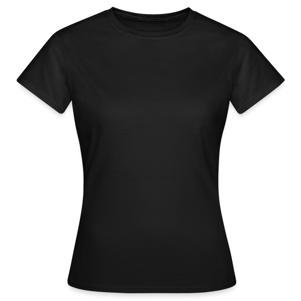 Frauen T-Shirt - personalisierbar - Schwarz