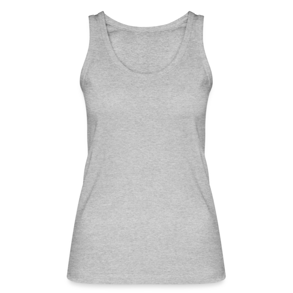 Frauen Bio Tank Top von Stanley & Stella - personalisierbar - Grau meliert