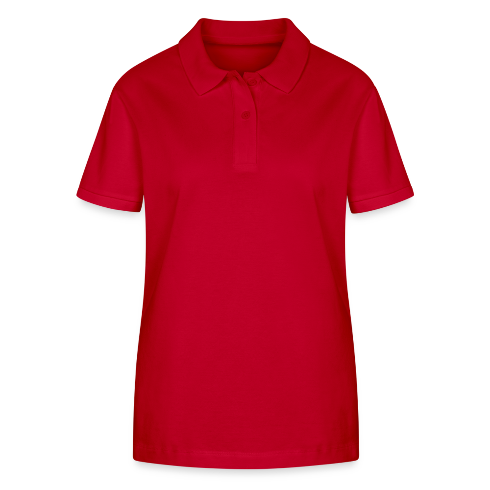 Stanley/Stella Frauen Bio-Poloshirt ELLISER - personalisierbar - Rot