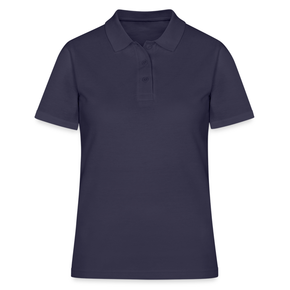 Frauen Polo Shirt - personalisierbar - Navy