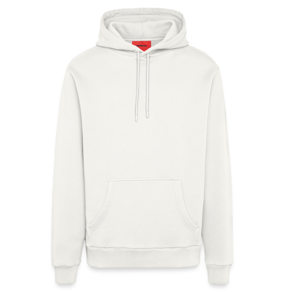 Organic Relaxed Hoodie Made in EU - personalisierbar - OFF WHITE