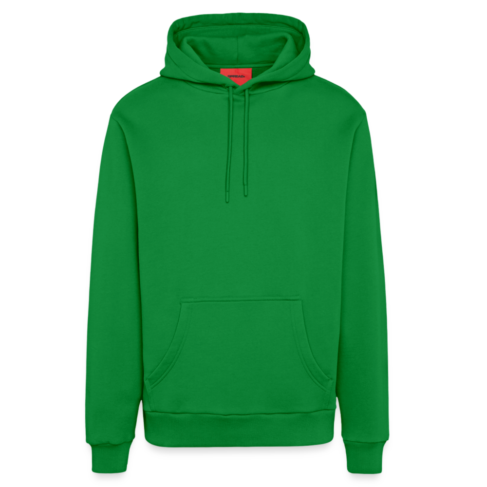 Organic Relaxed Hoodie Made in EU - personalisierbar - City Green