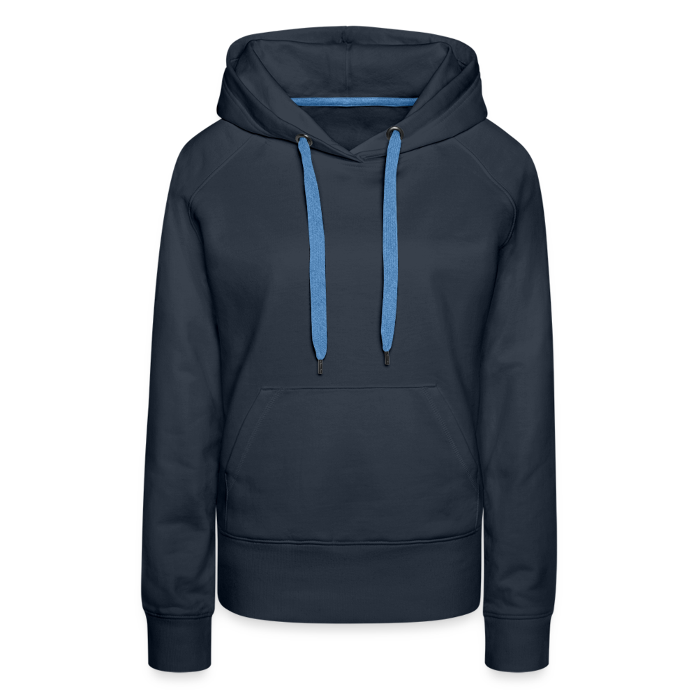 Frauen Premium Hoodie - personalisierbar - Navy