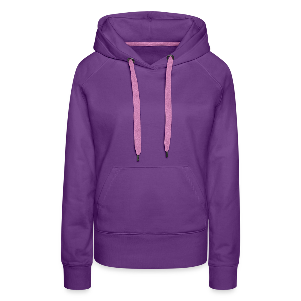 Frauen Premium Hoodie - personalisierbar - Purple