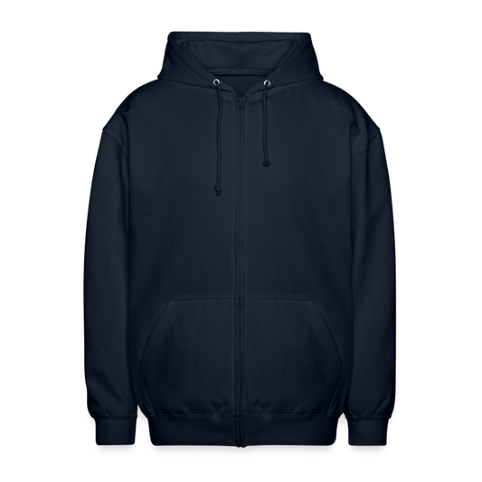 Unisex Kapuzenjacke - personalisierbar - Navy