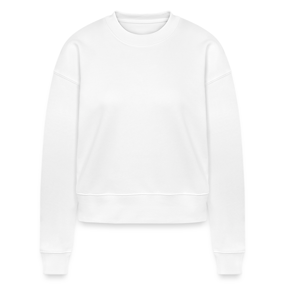 Stanley/Stella Cropped Frauen Bio-Sweatshirt CROPSTER - personalisierbar - weiß