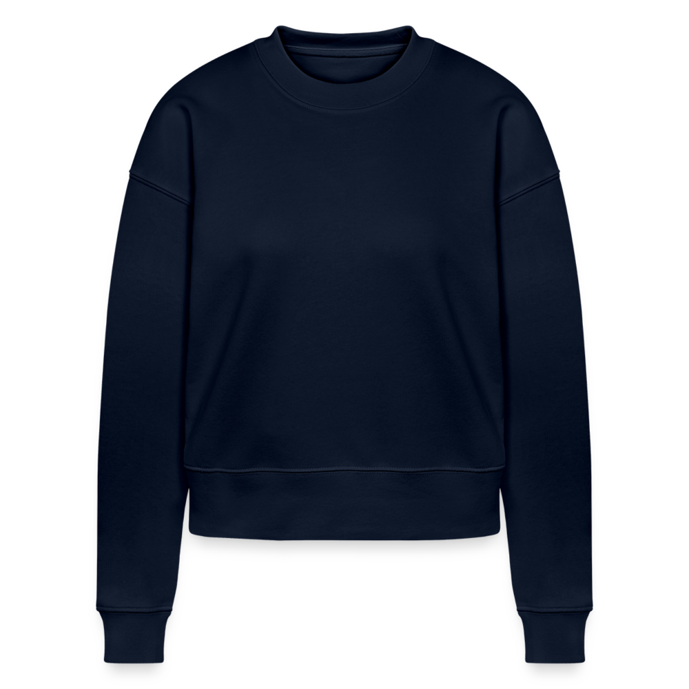 Stanley/Stella Cropped Frauen Bio-Sweatshirt CROPSTER - personalisierbar - Navy