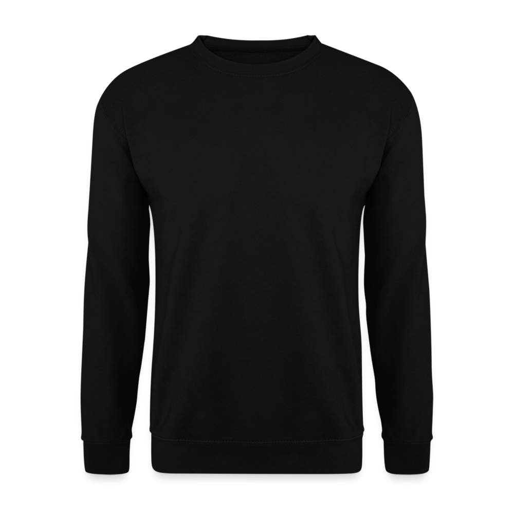 Unisex Pullover - personalisierbar - Schwarz