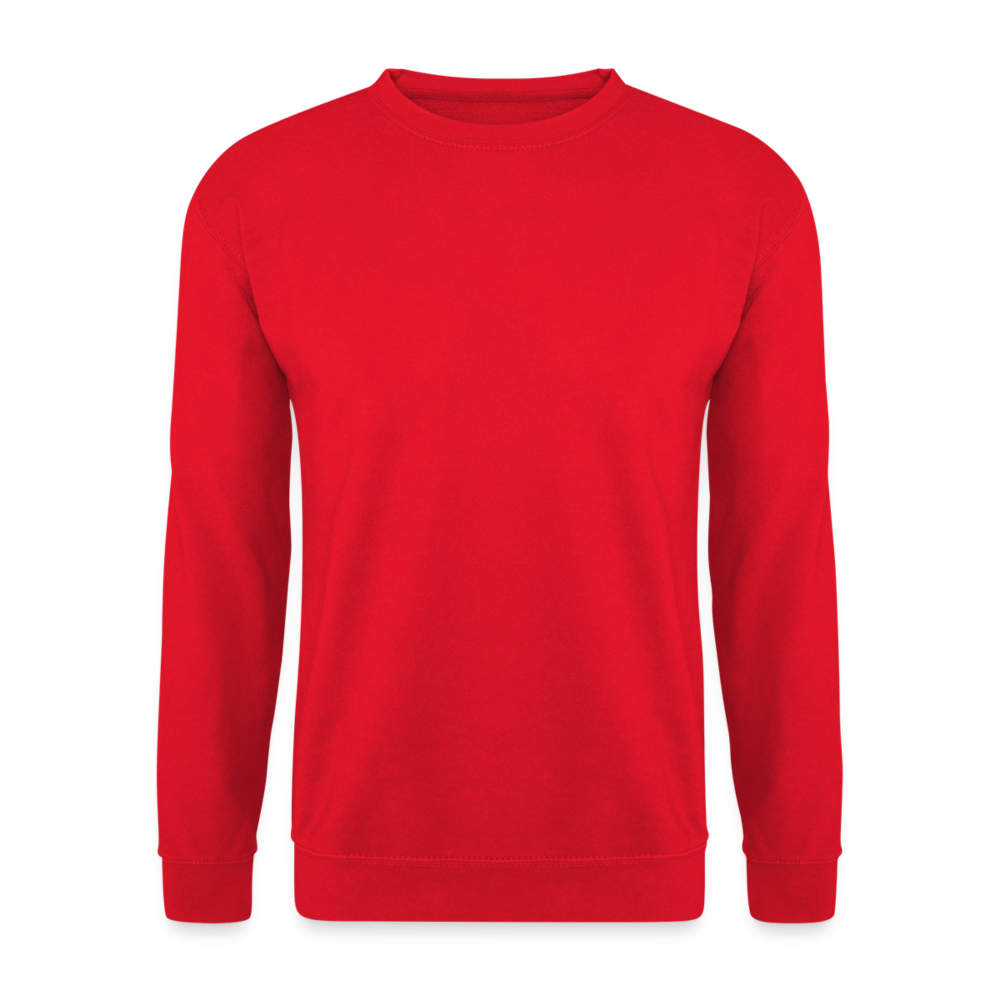 Unisex Pullover - personalisierbar - Rot