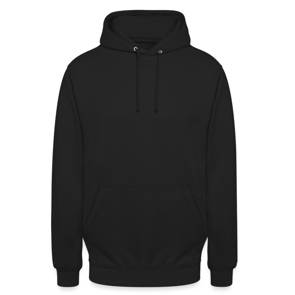 Unisex Hoodie - personalisierbar - Schwarz