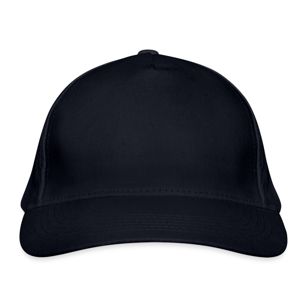 Bio-Baseballkappe - Personalisierbar - Navy