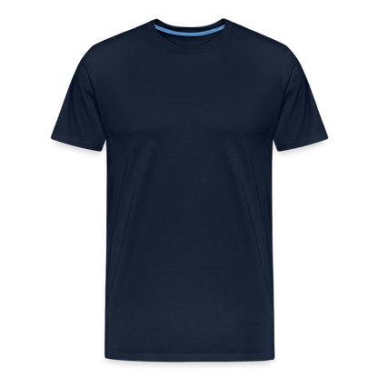 Männer Premium T-Shirt - Dienstwagen - Navy