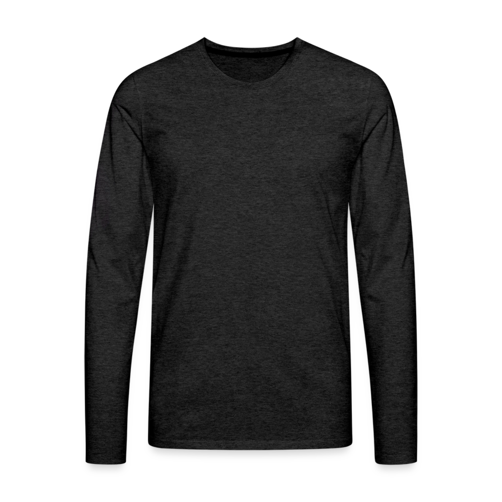 Männer Premium Langarmshirt - Disponent - Anthrazit