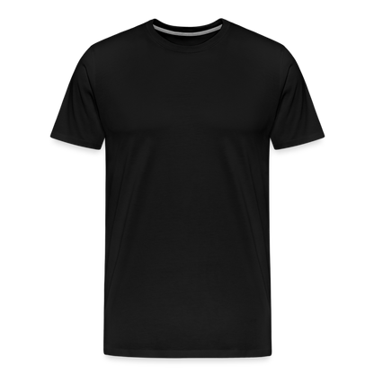 Männer Premium T-Shirt - Disponent - Schwarz