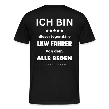 Männer Premium T-Shirt - Legendär - Schwarz