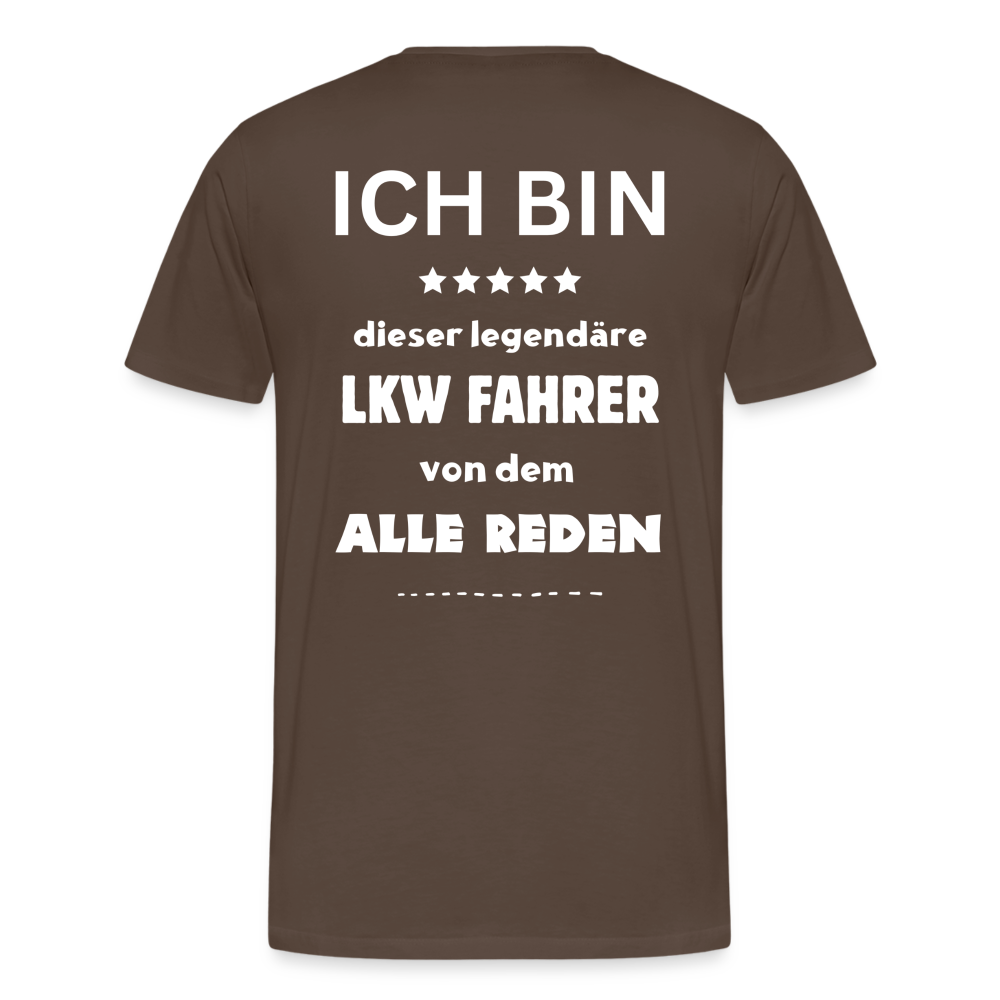 Männer Premium T-Shirt - Legendär - Edelbraun