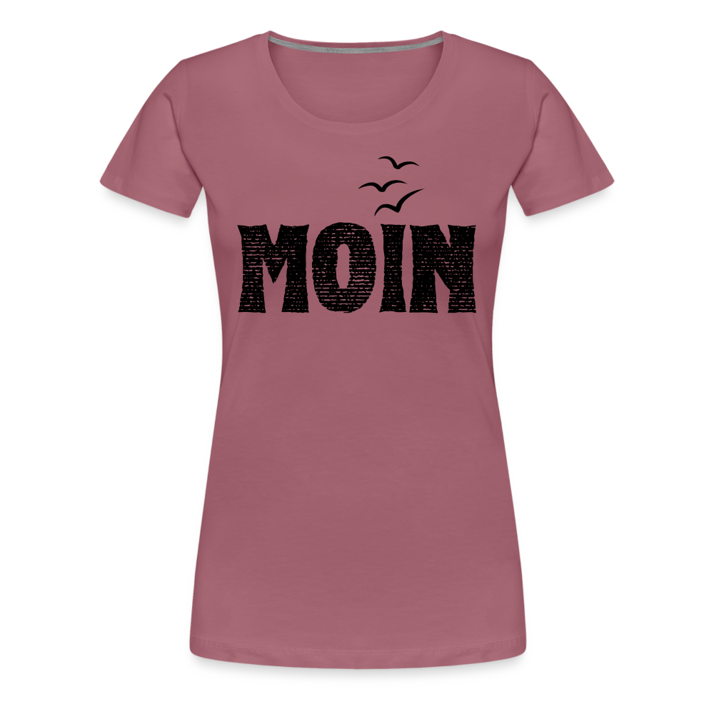 Frauen Premium T-Shirt - Moin (black) - Malve