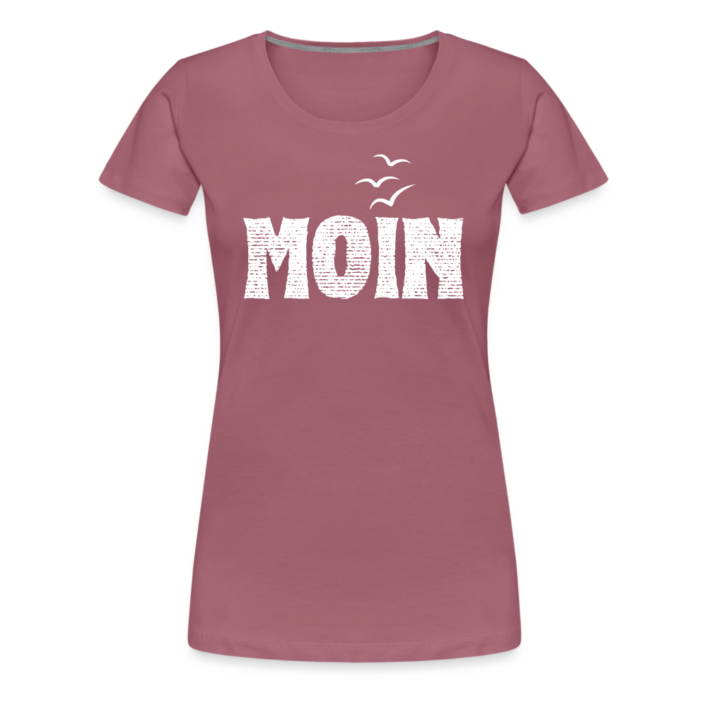 Frauen Premium T-Shirt - Moin (white) - Malve