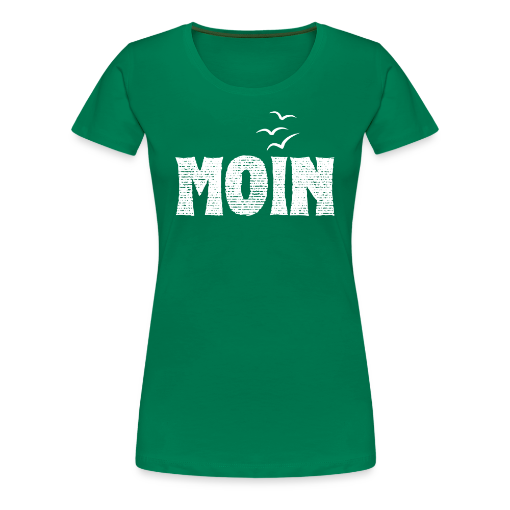 Frauen Premium T-Shirt - Moin (white) - Kelly Green