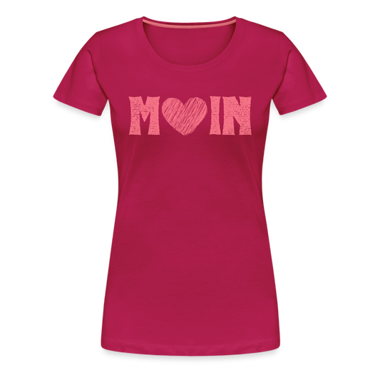 Frauen Premium T-Shirt - Moin (rosé) - dunkles Pink