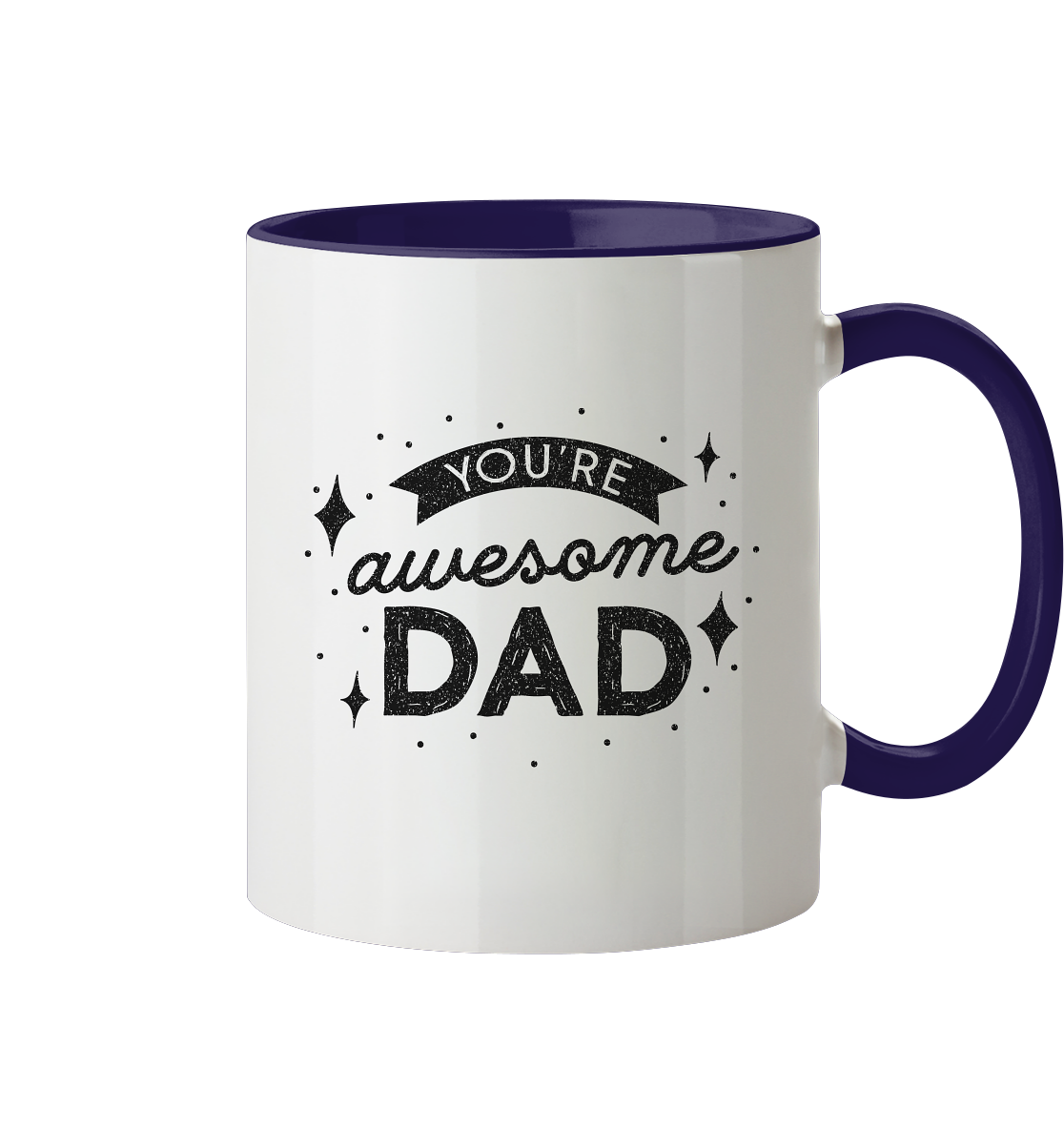 Awesome Dad - Tasse zweifarbig