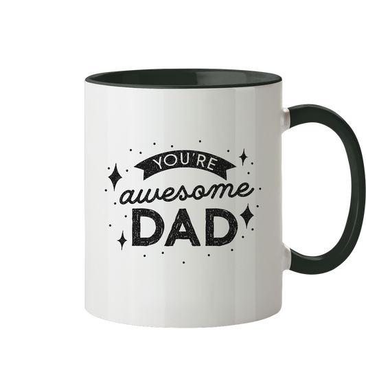 Awesome Dad - Tasse zweifarbig