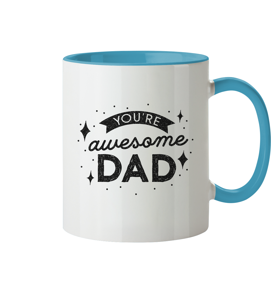 Awesome Dad - Tasse zweifarbig