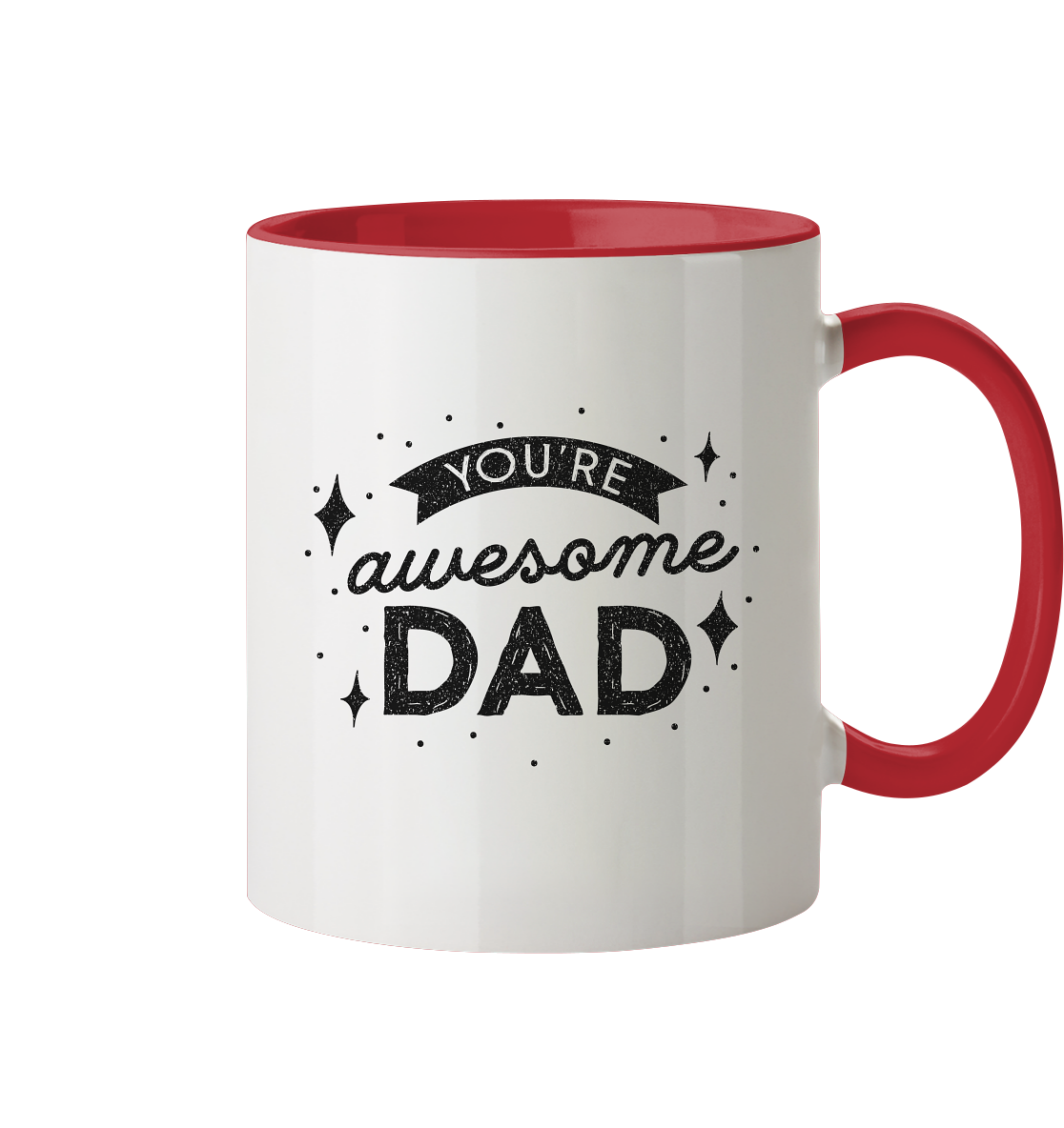 Awesome Dad - Tasse zweifarbig