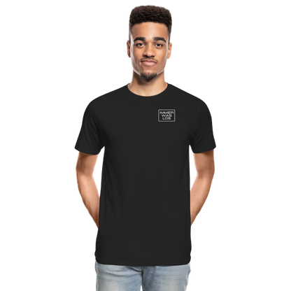 Männer Premium Bio T-Shirt - Promo - Schwarz