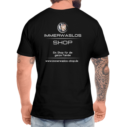 Männer Premium Bio T-Shirt - Promo - Schwarz