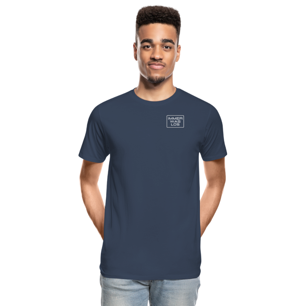 Männer Premium Bio T-Shirt - Promo - Navy