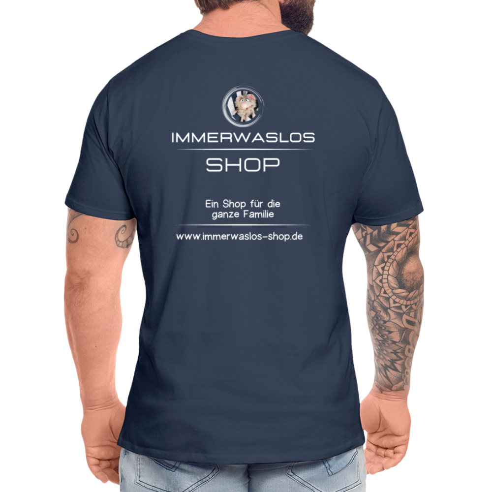 Männer Premium Bio T-Shirt - Promo - Navy