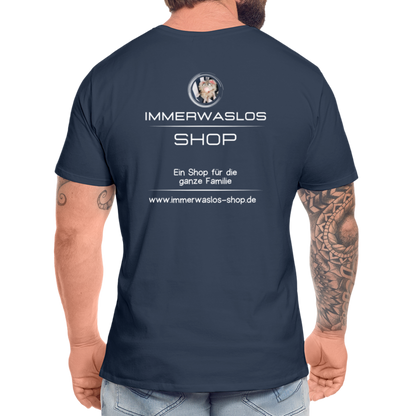 Männer Premium Bio T-Shirt - Promo - Navy