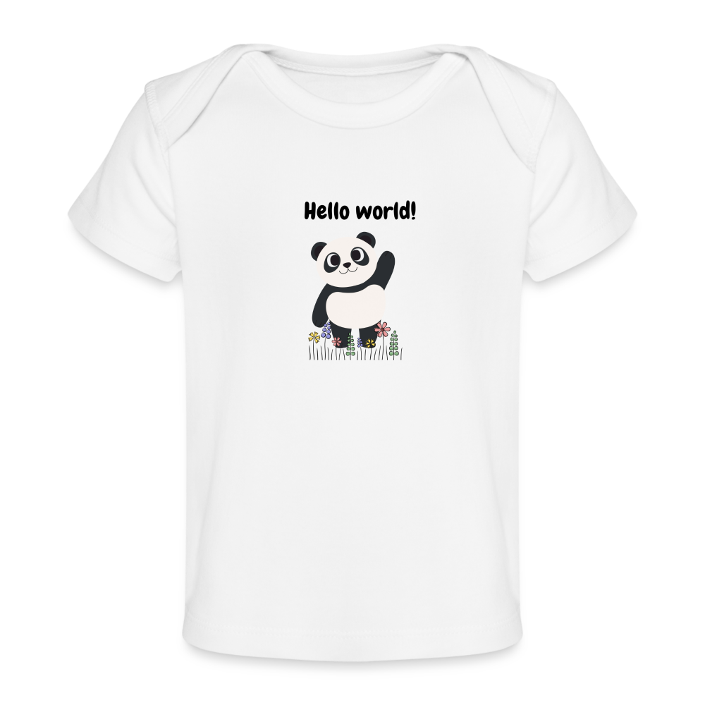 Baby Bio-T-Shirt - weiß