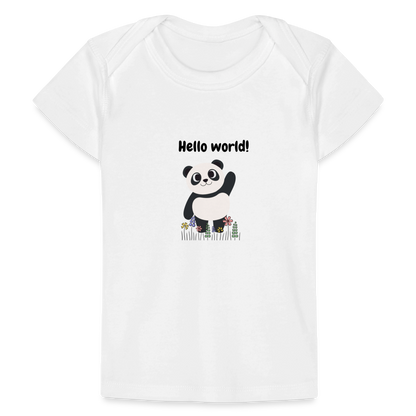 Baby Bio-T-Shirt - weiß